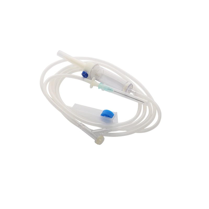 Infusion Set with Latex Connector, Y-Port, with Hypodermic Needle