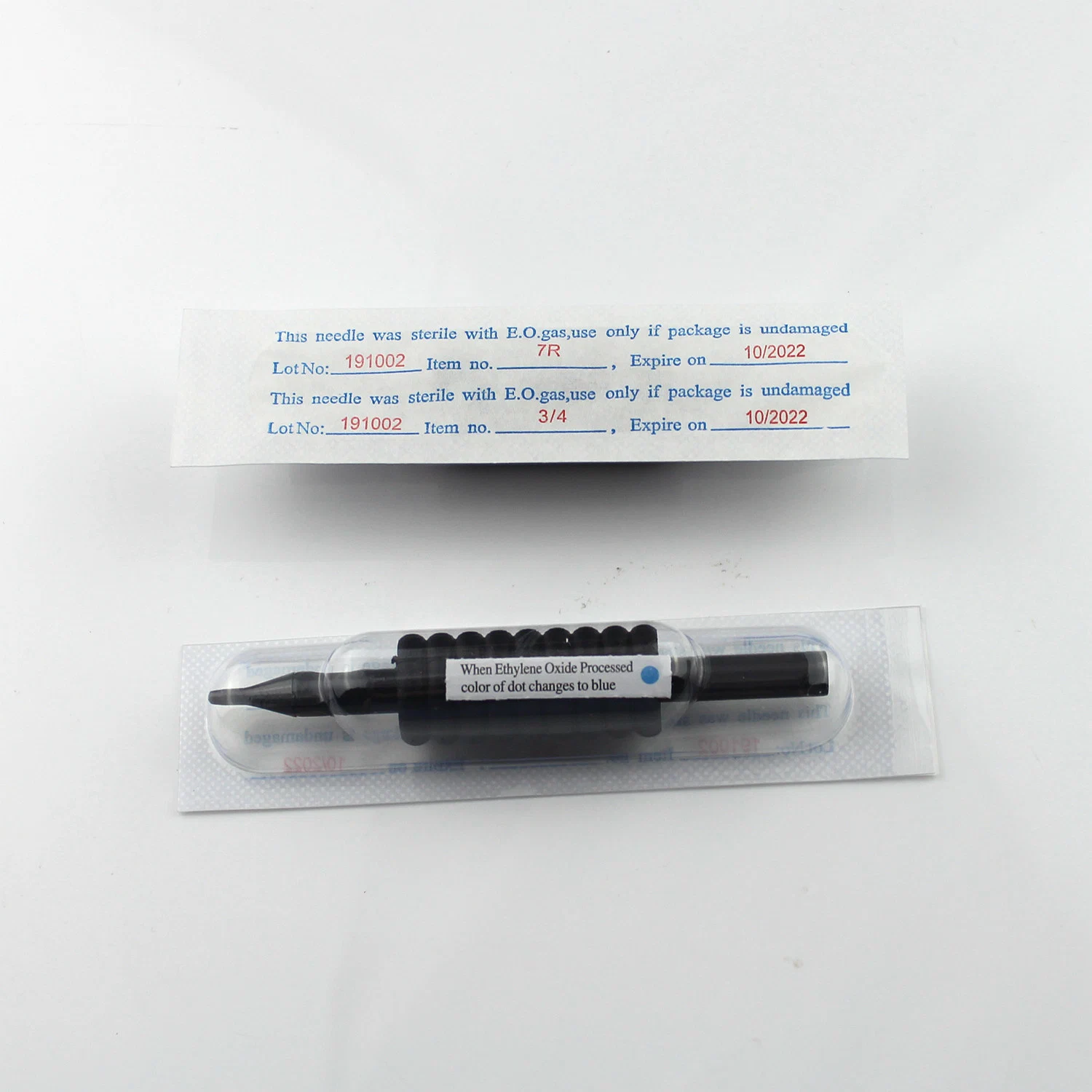 Tattoo New Disposable 5r Black Rubber Grips Transparent Tip Tube