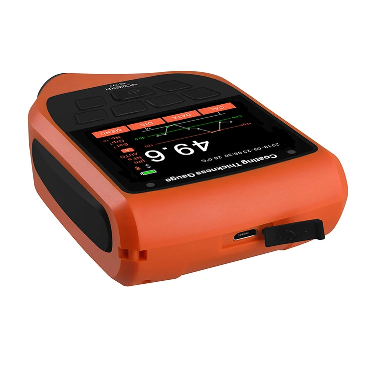 Yowexa Ec-777 2.4 Inch Color Screen Coating Thickness Gauge Digital Paint Coating Thickness Gauge with Bt and APP Function