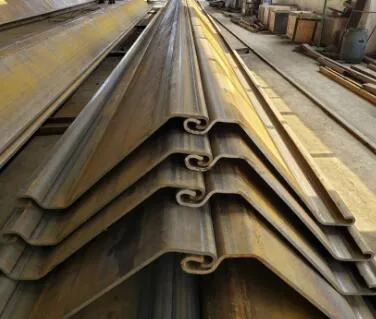 Z Shape Dimension Cold Rolled Steel Sheet Pile for Cofferdam