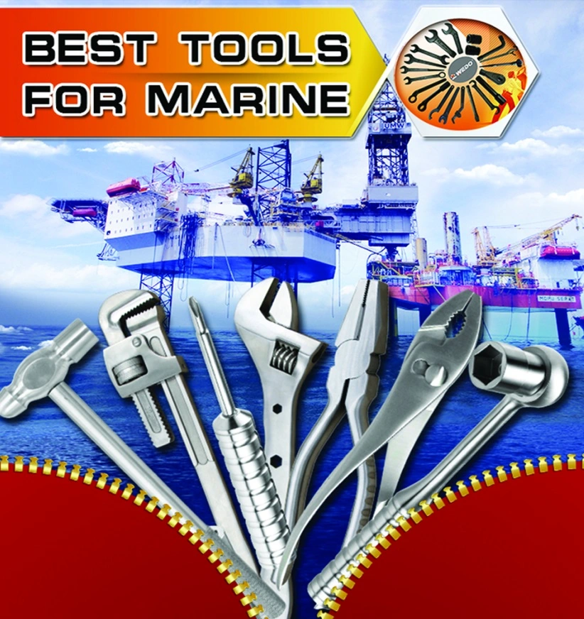 Conjunto de herramientas de titanio no magnéticos herramientas llave 30pzas alicates destornilladores martillos Set