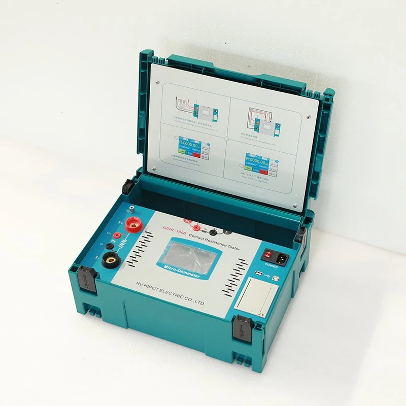 HVHIPOT 100A HIGHLY PORTABLE MICRO-OHMMETER GDHL-100B