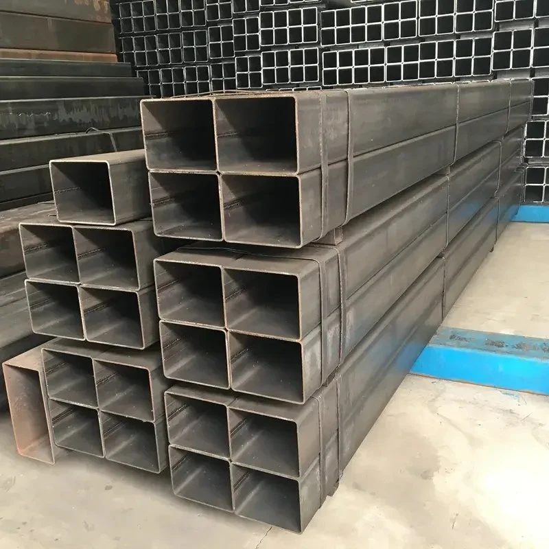 Hot Selling Q195 Q215 Q235 Q345 Welded Seamless Mild Carbon Steel Pipe/Black Steel Pipe Square/Rectangular Tube