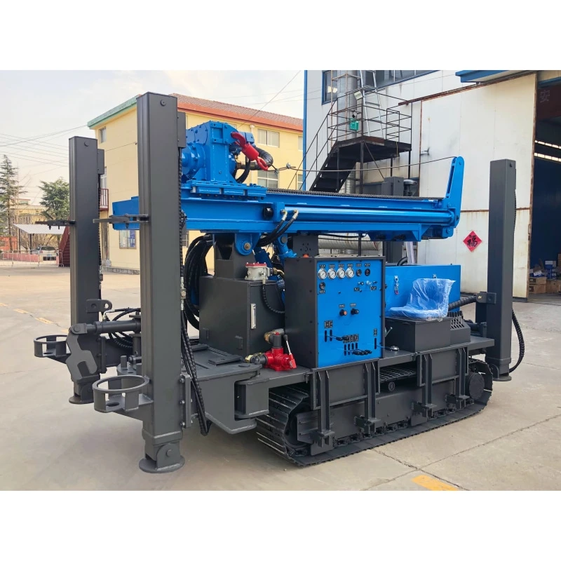 Linyi 200m/300m/380m/450m Hydraulic Crawler Type Borehole Water Well Drilling Machine Rig Mine Drilling Rig