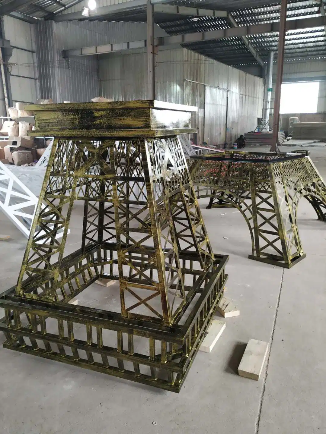 Outdoor Metal Gigante 8m, 10m da Torre Eiffel Modelo 3D com preço de atacado