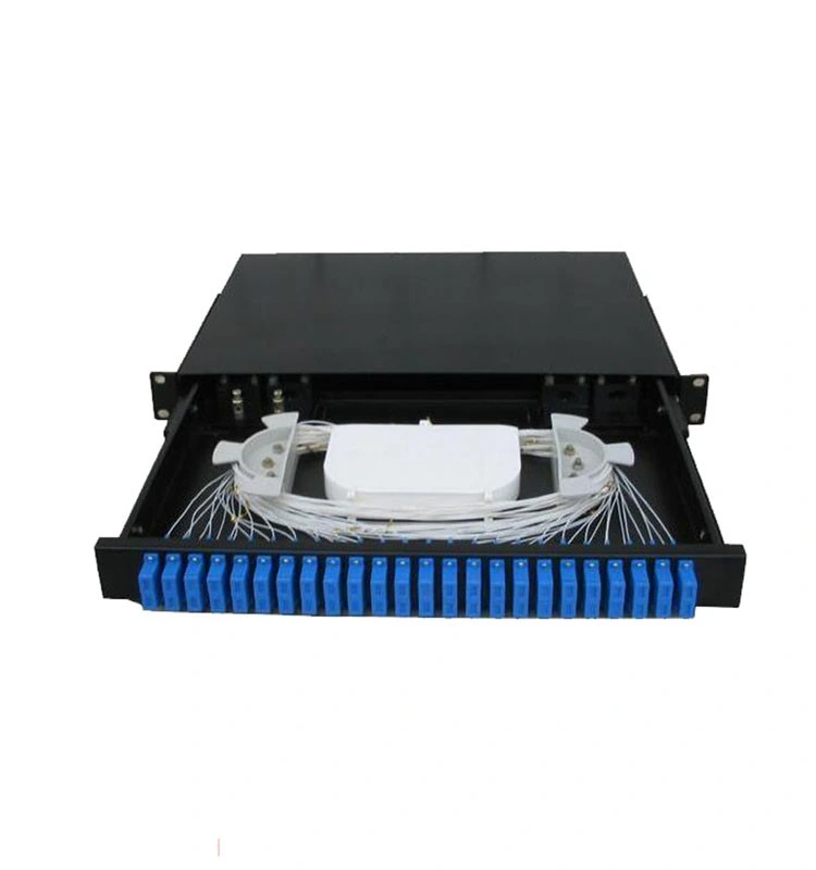 19 Inch 12 Core ODF Pull Type Optical Fiber Distribution Frame