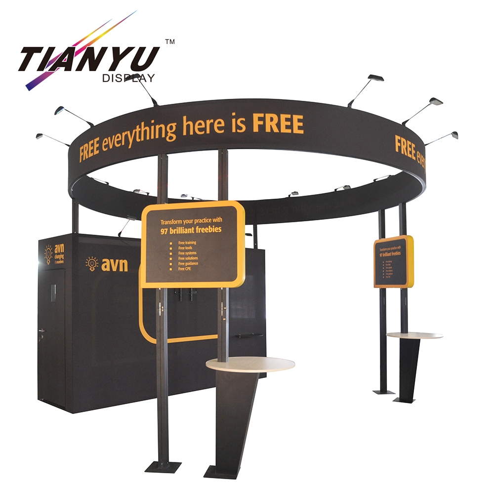 Tianyu Custom 3X3 Aluminum China Display Stand Design Expo Trade Show Exhibition