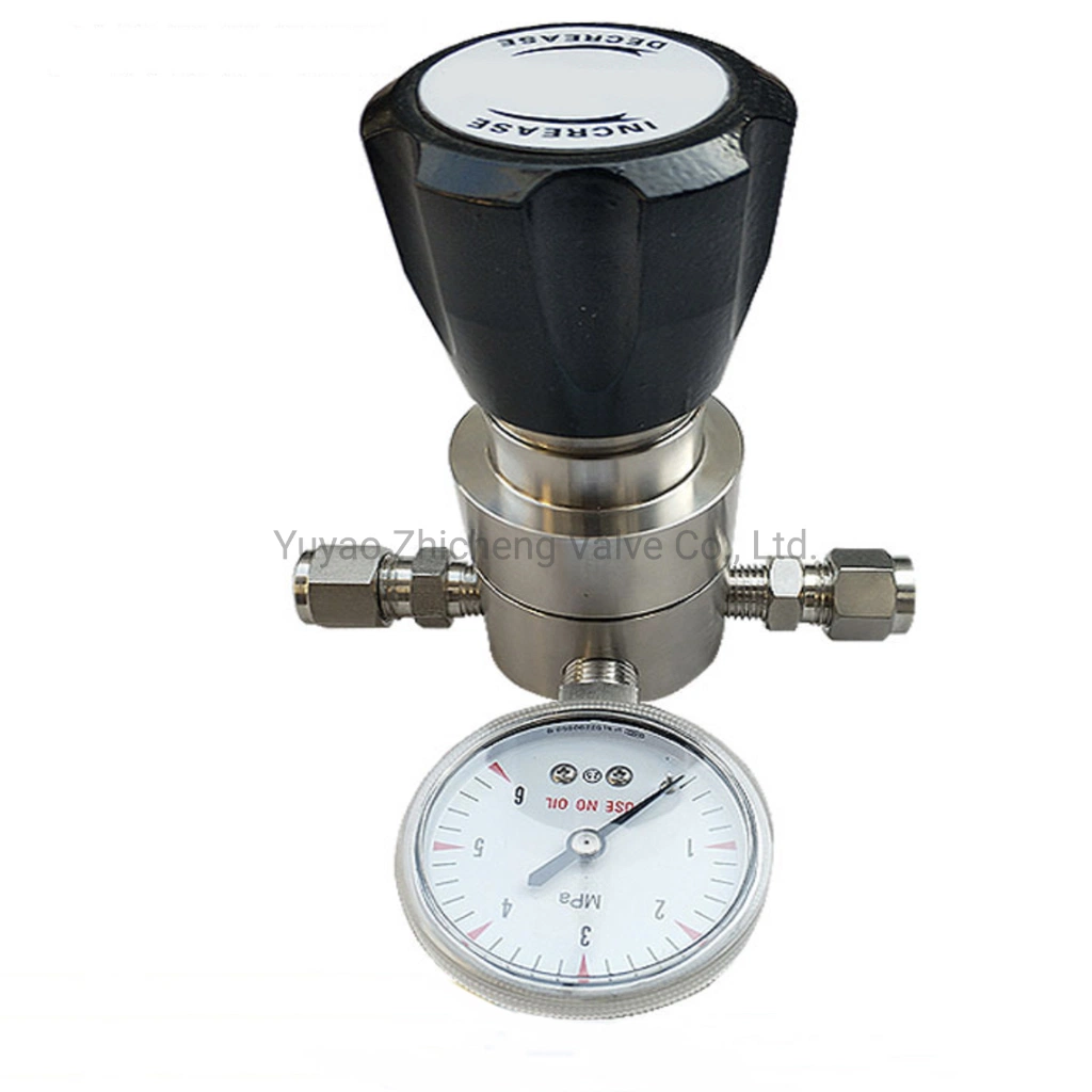 Stainless Steel High Pressure Oxygen and Nitrogen Pressure Regulators