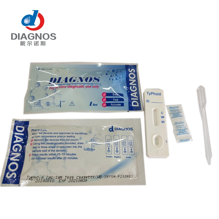 Laboratory Diagnosis Infectious Disease Typhoid Test/Typhoid Rapid Test Kit