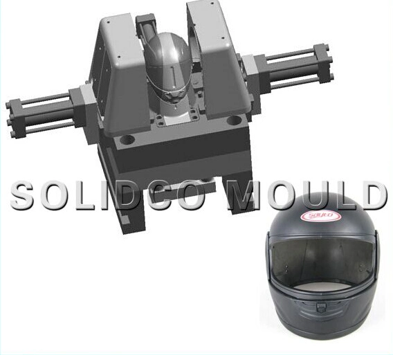 Customize Plastic Injection Helmet Mould for Motorcycle Parts in Taizhou