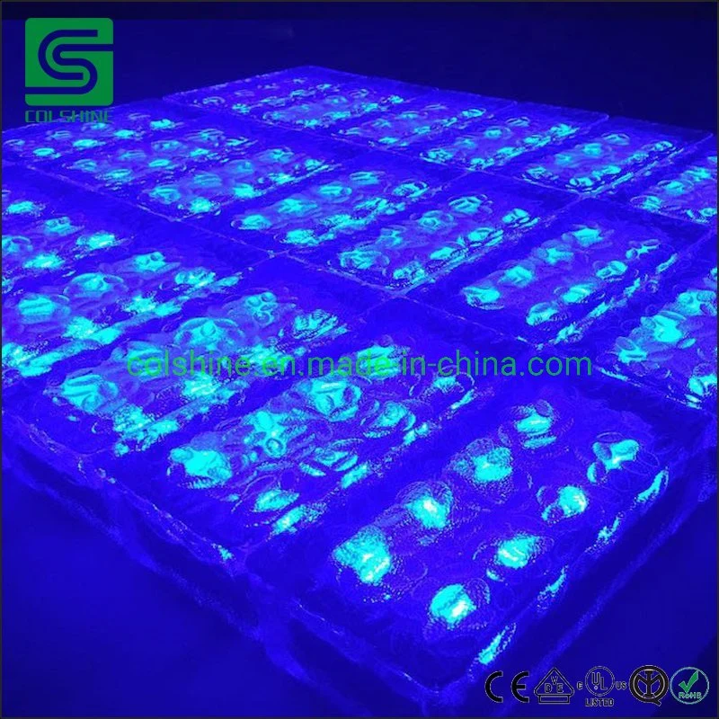4*8 6*6 6*9 LED Ice Solar Brick Light Frosted Glass Garden Paver Lamp Decoration 4*8