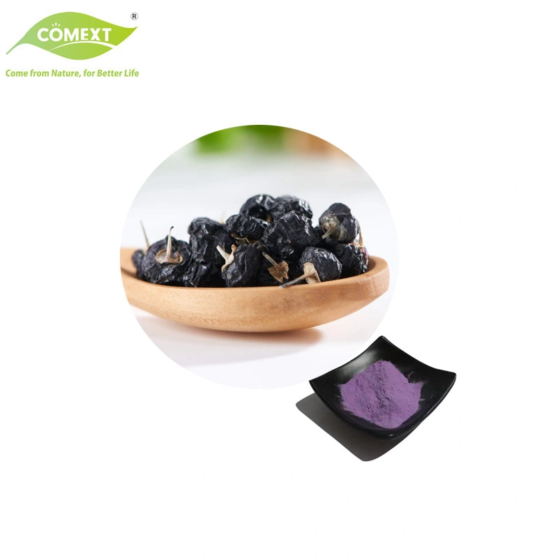 Comext Natural Black Wolfberry Fruit Extract Powder Lycium Ruthenicum Extract 1%~25% Anthocyanin