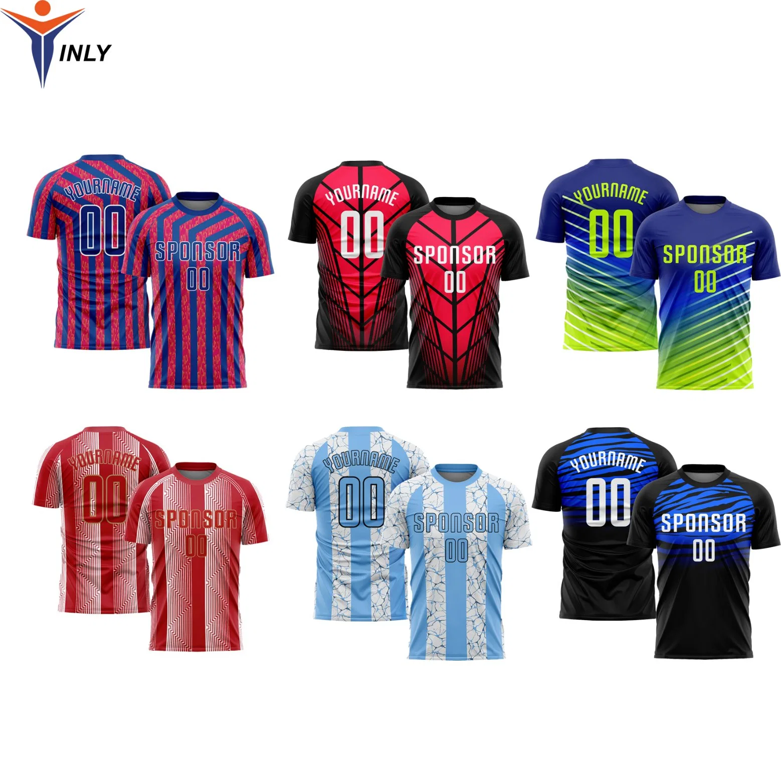 Personalisierbare 2023 Design Uniform Sportbekleidung Herren/Kinder Fußballtrikot Fußball Trikot