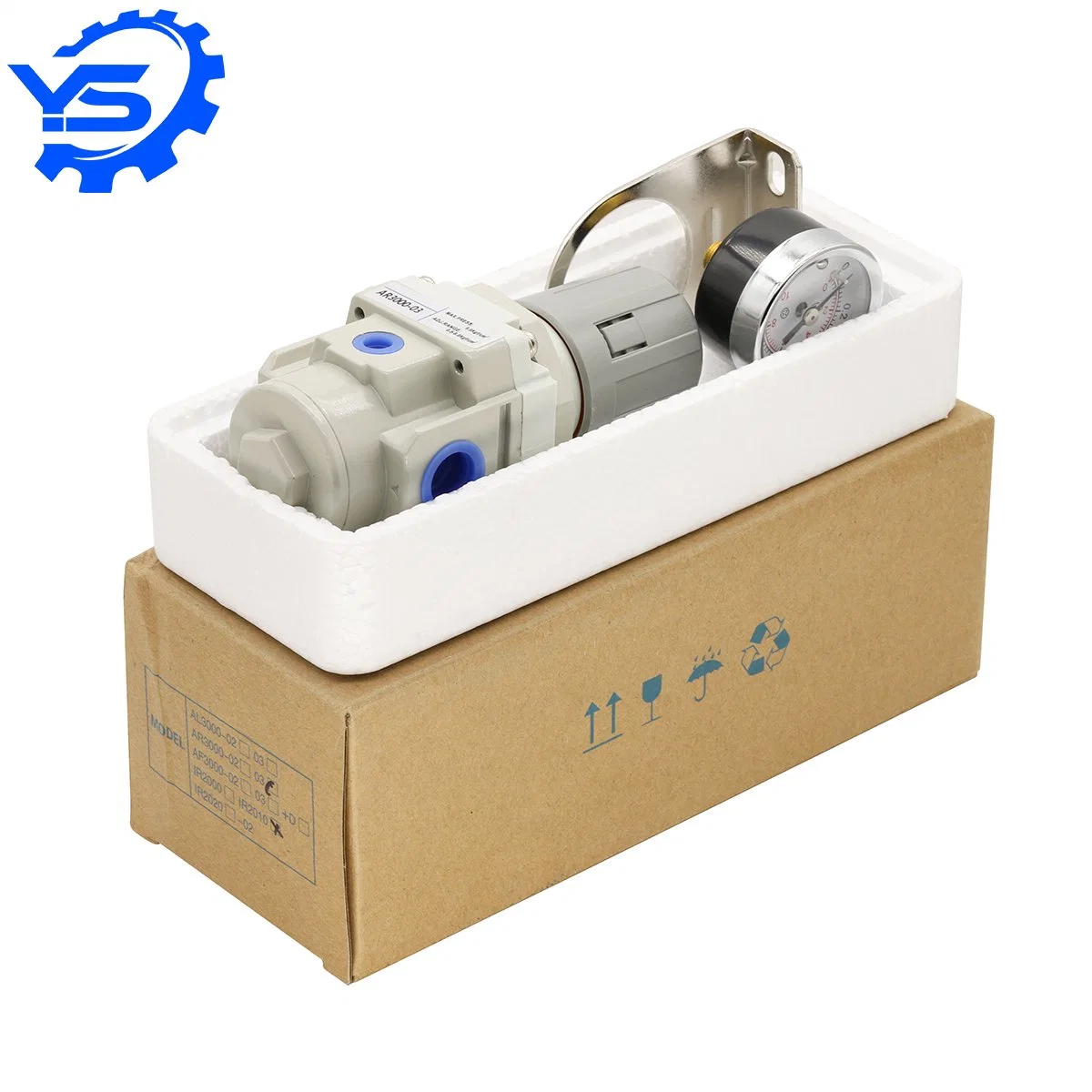 Ar2000-01/02 Ar3000-02/03 Ar4000-03/04/06 Ar5000-06/10 Pneumatic Air Source Processor Pressure Regulator Valve Treatment Unit