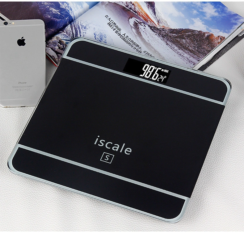 Hotel Supplies 180kg/396lbs Wholesale/Supplier Electric LCD Display Body Weight Digital Bathroom Scale