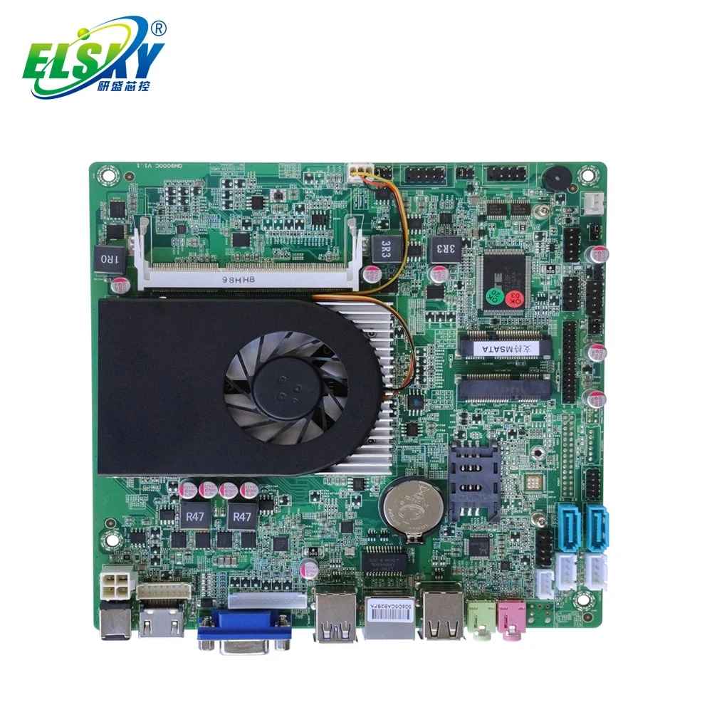 Haswell Elsky Broadwell Tdp 4K I3 de doble procesador X86 Edp Qm9400e Publicidad Pantallas de visualización digital de la Junta de Mini PC