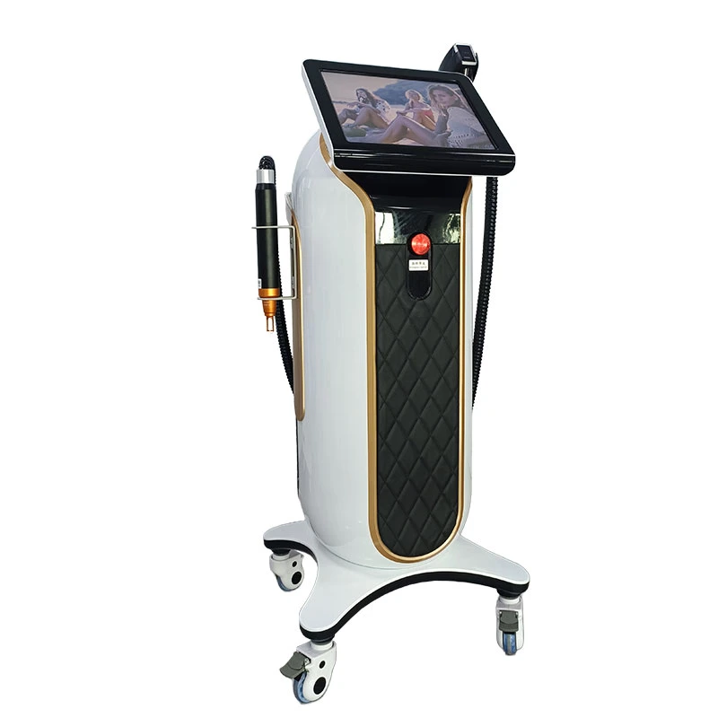 808 Diode Laser High Power Hair Removal Machine Laser Tattoo Removal Machine ND: YAG Q-Switch Light-Emitting Diode