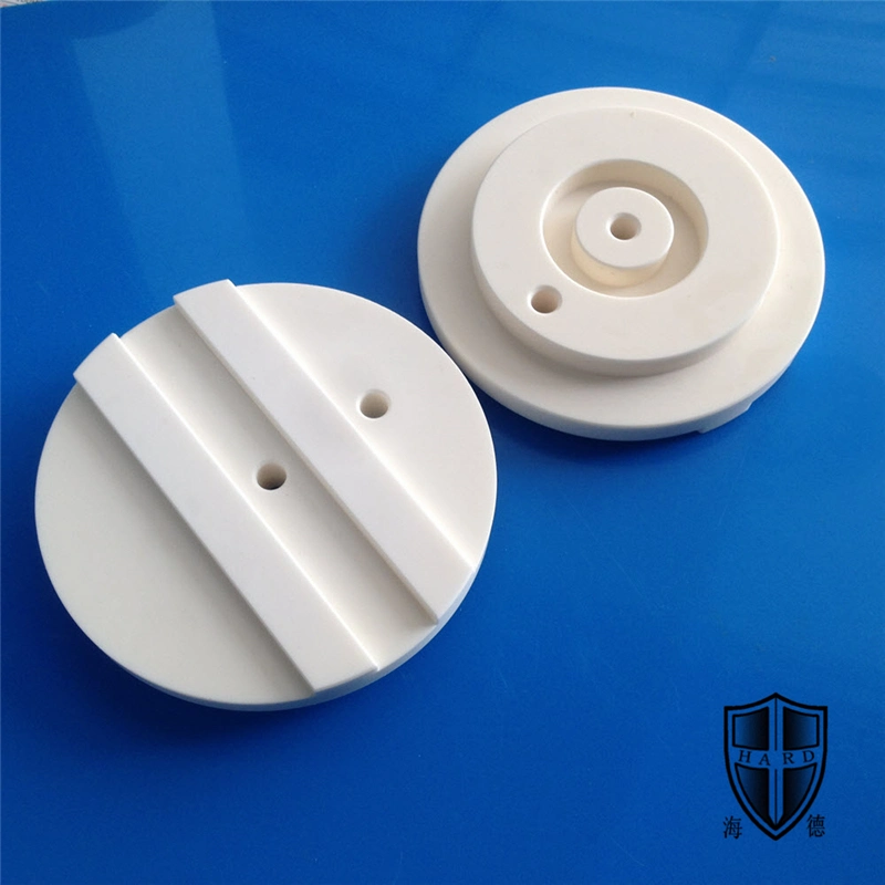 High Precision Porous Ceramic Disc Machined Components Customized Factory