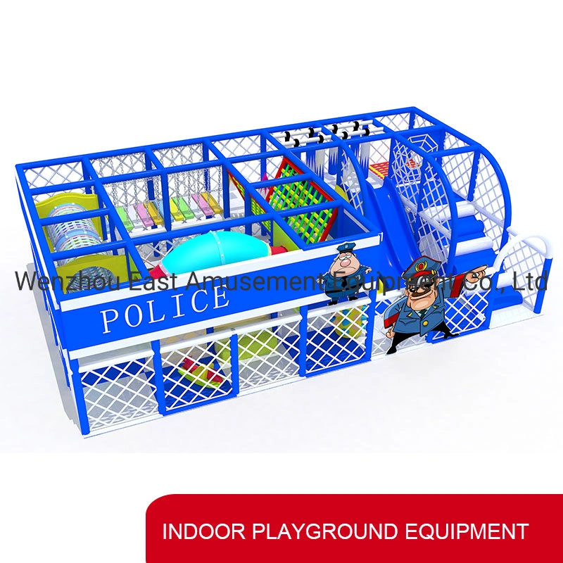 Heißer Verkauf Kunststoff Kinder Indoor Kinder Spielplatz &amp; Holz Indoor &amp; Outdoor Frech Fort Soft Spielplatz