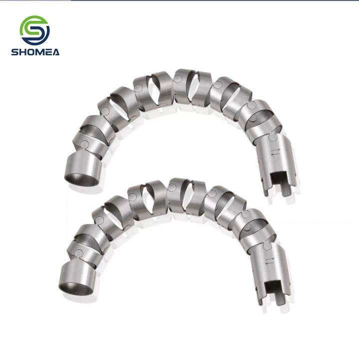 Shomea Customized 304/ 316 Stainless Steel Flexible Tube with Laser Cutting