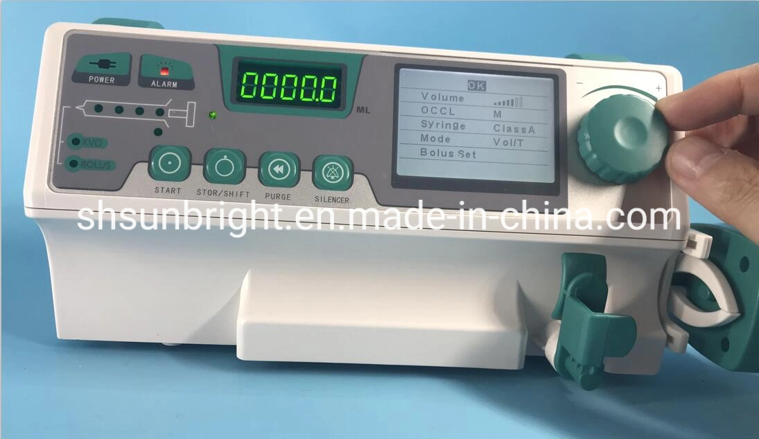 2019 Hot Factory Supply Medical Syringe Pump Ce ISO Approved