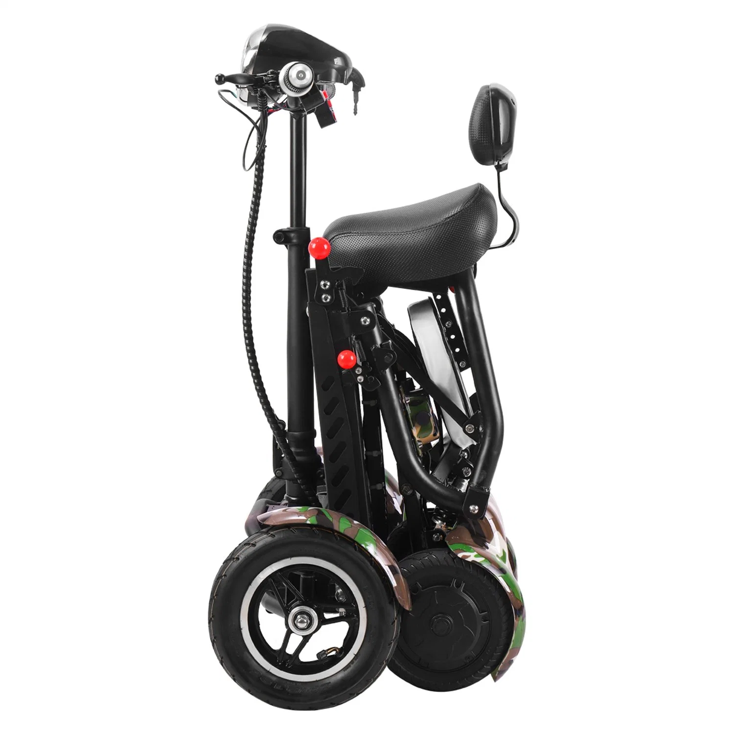 Produto quente 2021 MARCAÇÃO RoHS personalizados de Alta Qualidade da Mobilidade Scootmobiel Elektroroller dobrável para mobilidade com Assento Infantil