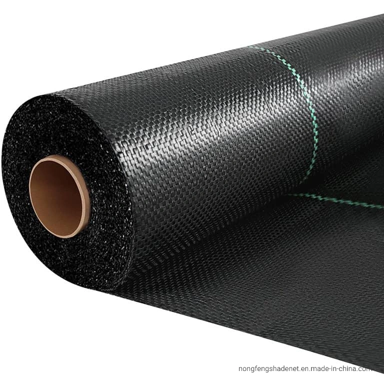 Black Woven Cloth Ground Cover for Farming and Garden Drainage