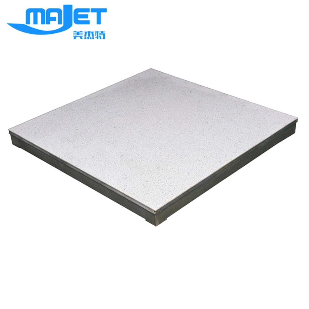 HPL/PVC Finished Aluminum Access Floor Panel 600X600X55mm