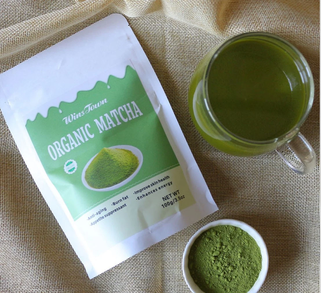 Free Design Hot Sale Matcha Slim Powder Antioxidant Energy and Healthy Metabolism