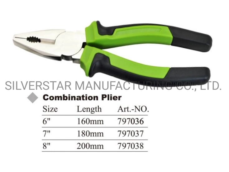 Wire Stripper Pliers/Hand Tools/ Carbon Steel, CRV, PVC/TPR Handles/797