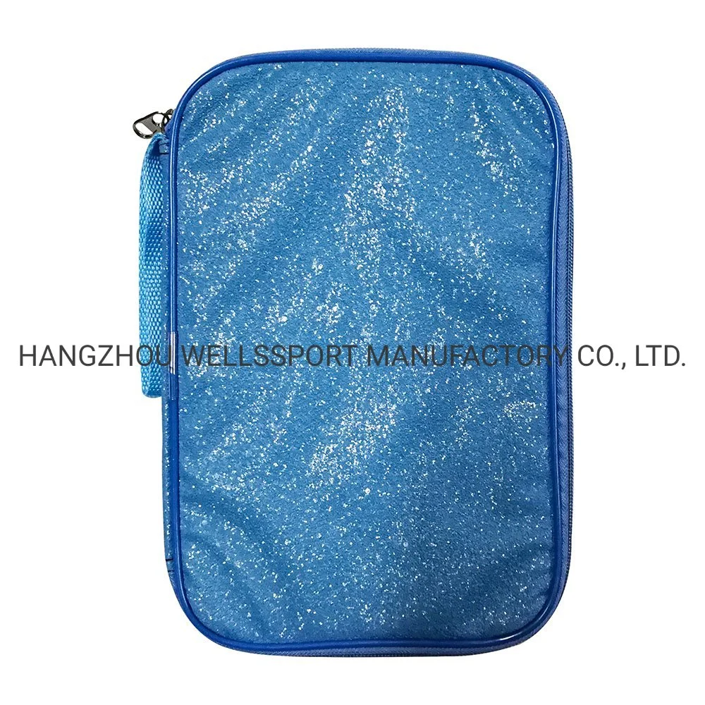 Limited Sale of Exclusive Customized Multi-Color Sequin Series Table Tennis Racket Bag Cover