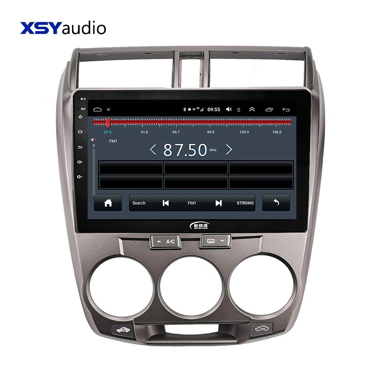10 Inch Touchscreen Android Car GPS Navigation System for Honda City 08-14 with USB WiFi