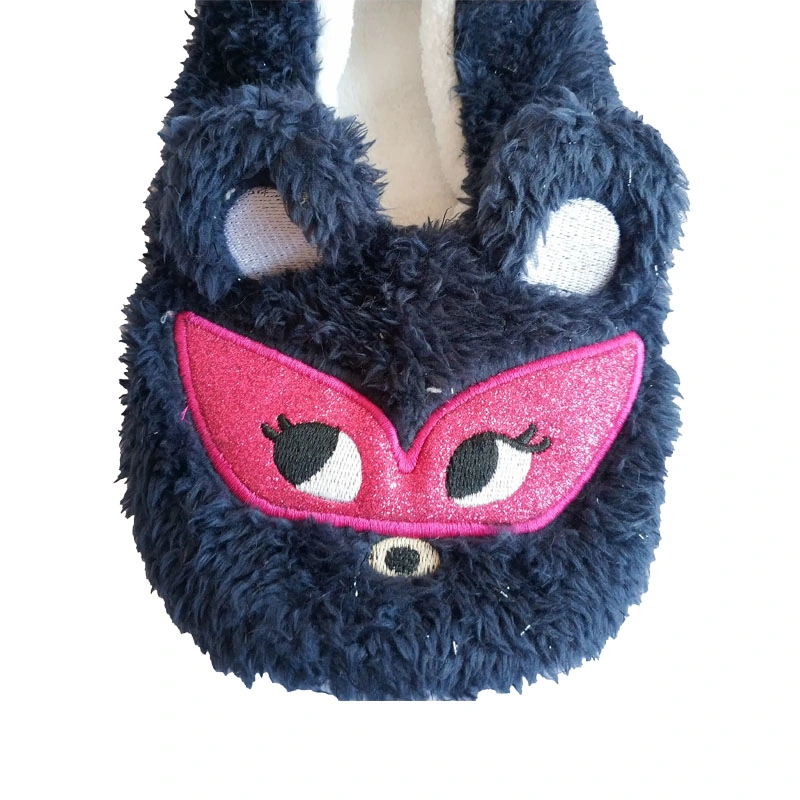 Lovely Plush Animal Shoes Cheap Custom Bedroom Animal Fox Slippers