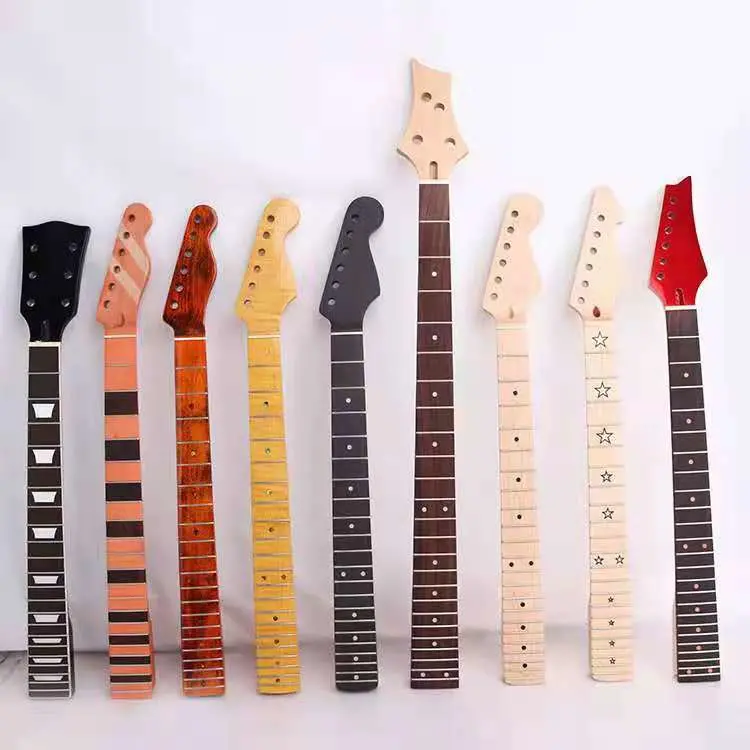 China Mayoreo varios Tipo St Tl DIY Kit de piezas sin terminar Cuello eléctrico de guitarra