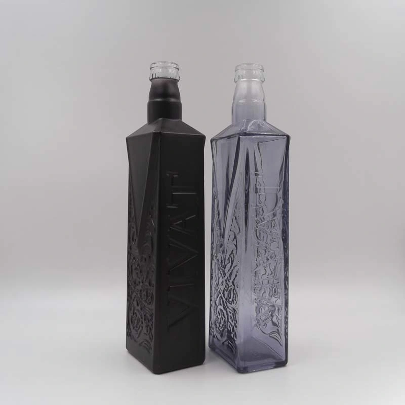 500ml Vodka Bottle, Distilled Spirits Wine Glass Bottle