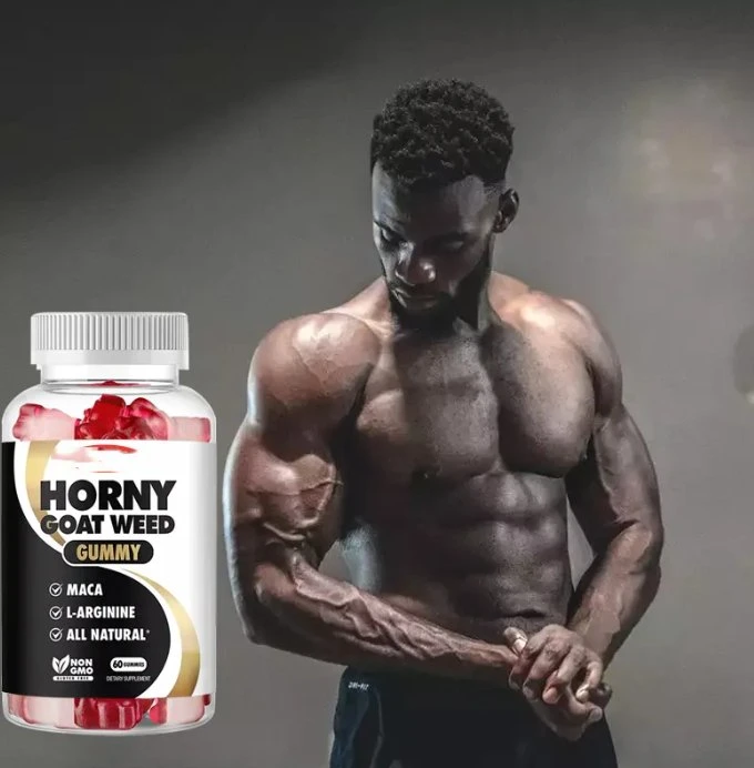 Horny Goat Weed naturel graines Vegan Logo personnalisé augmenter les performances des hommes de la santé de l'immunité des capsules Supplement for Men