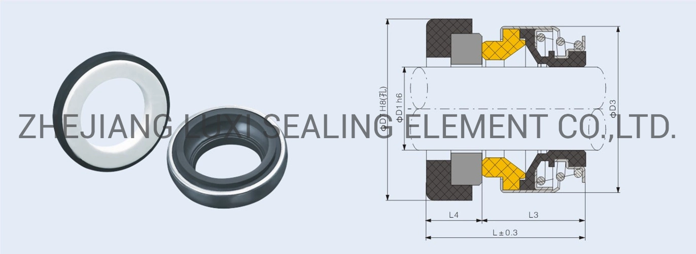 Luxmif Seal Mechanical 301 12mm Rubber Sealing NBR/EPDM/Viton Seals