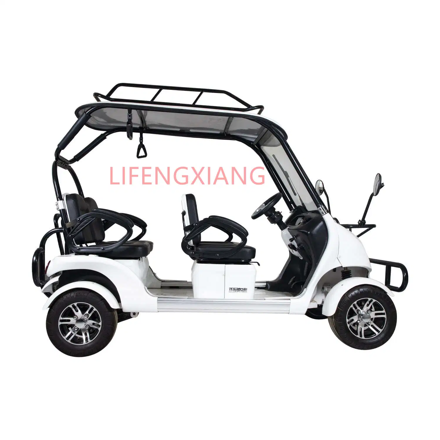 Nova chegada aprovada pela CE bateria para adultos com 4 lugares para visitas turísticas Club Car Electric Golf Trolley