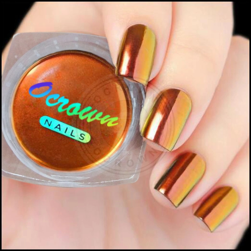 Magical Chameleon Mirror Chrome Color Traveling Gel Nail Beauty Pigment
