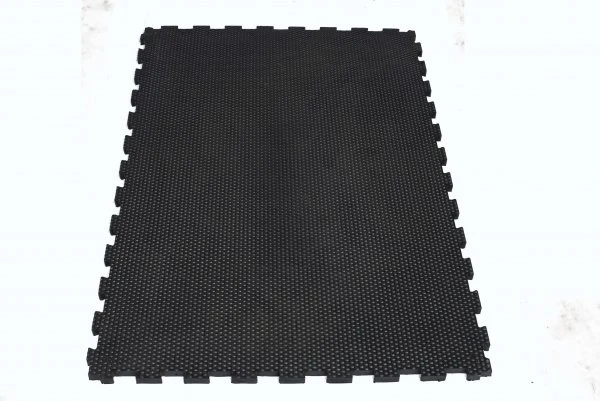 Cómodo antideslizamiento vaca alfombrilla de goma suave estable esteras de goma Caballo 4X6FT suelos de caucho entrelazadas