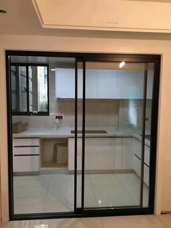 Ace Easy Install Aluminium Sliding Door New House Door Double Tempered Glass for Living Room