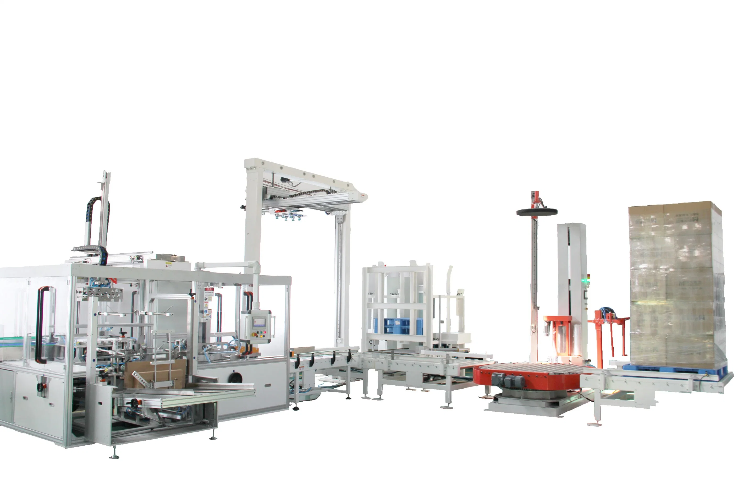 Automatic Box Case Carton Packing and Packaging Machine for Wet Tissue Paper