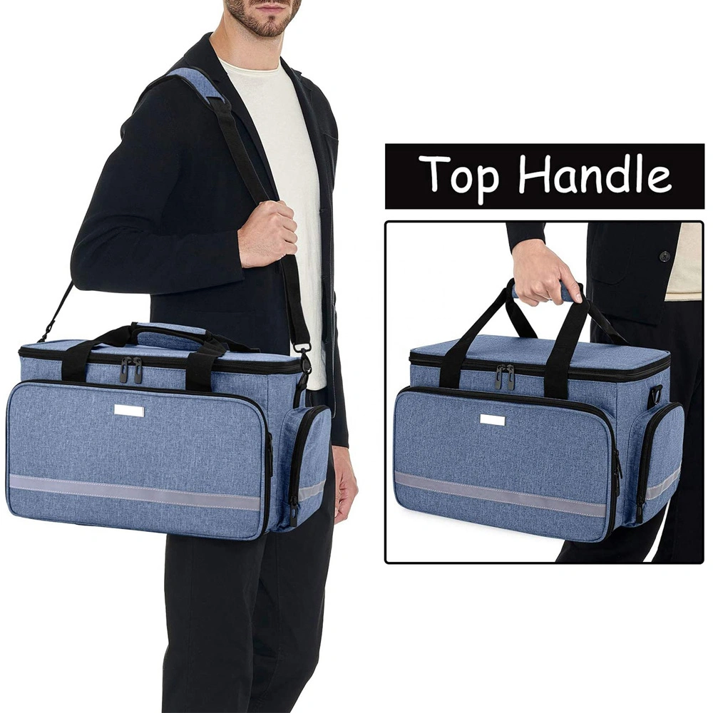 Multifunction Nurse Bags Hospital Medical Bag Emergency Aid Kit Nurse Pouch with Handle and Shoulder Strap