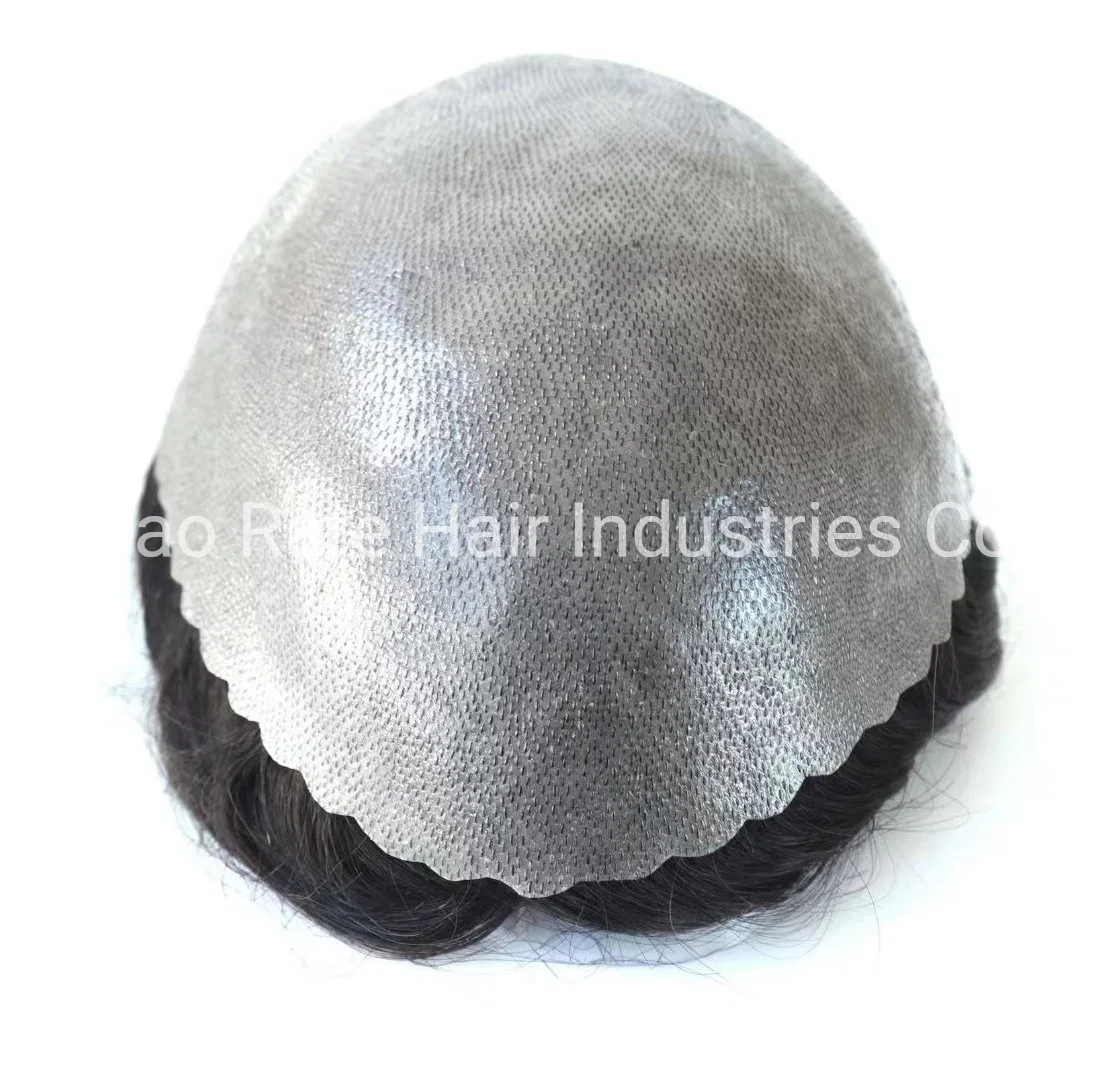 Durable Skin PU 1012mm Wig Human Hair Toupee Hair Replacement