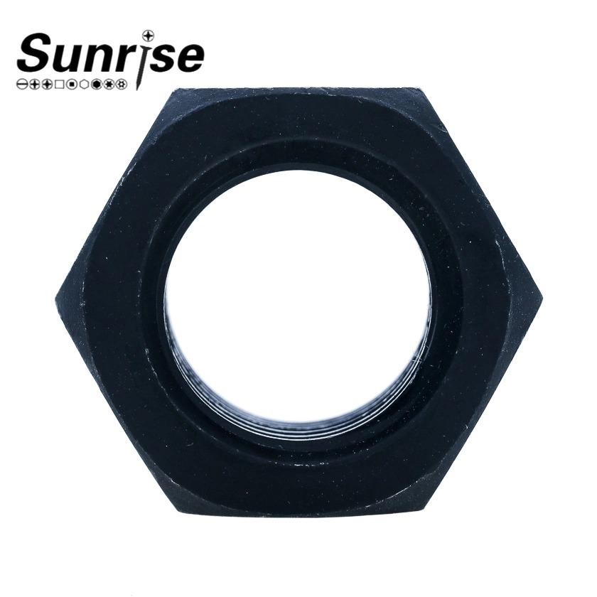 Heavy Hex Nut, Metric, Black, Customizable