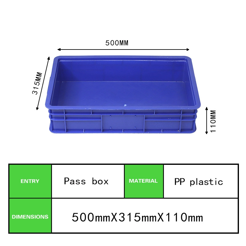 Storage Materials Box Small Plastic Square Tray Plastic Box Rectangular Gray Plastic Tray Hardware Parts Storage Box