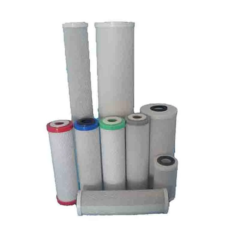 Cheaper PP Carbon Block Granular Activated Carbon Ceramic Membrane Cartridge Filter for Undersink Home Use RO System