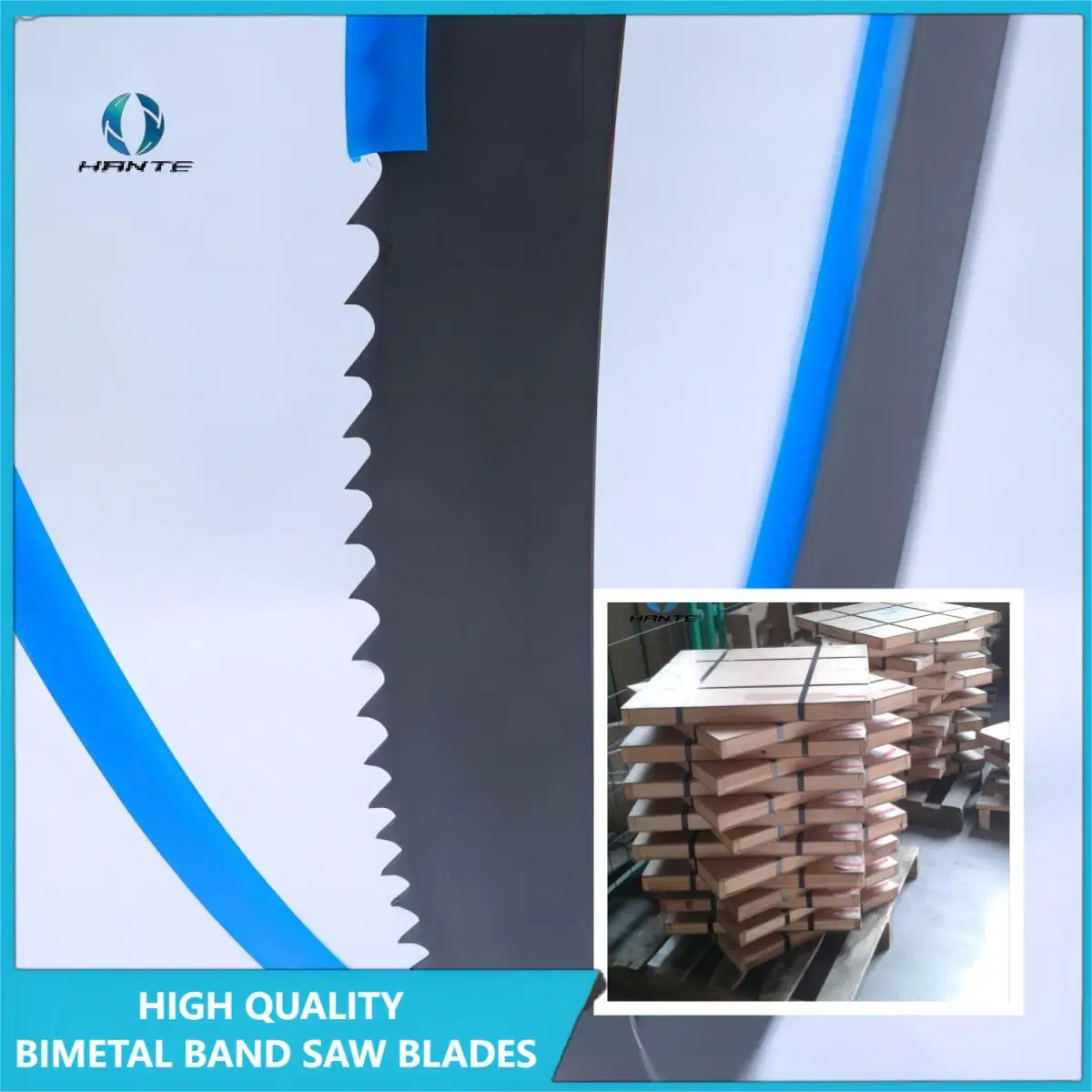 Factory Good Quality 34*1.1mm Band Saw Blade All Purpose Cutting Bandsaw Blade M42/M51 Bi-Metal Bandsaw Blades High Speed Cutting