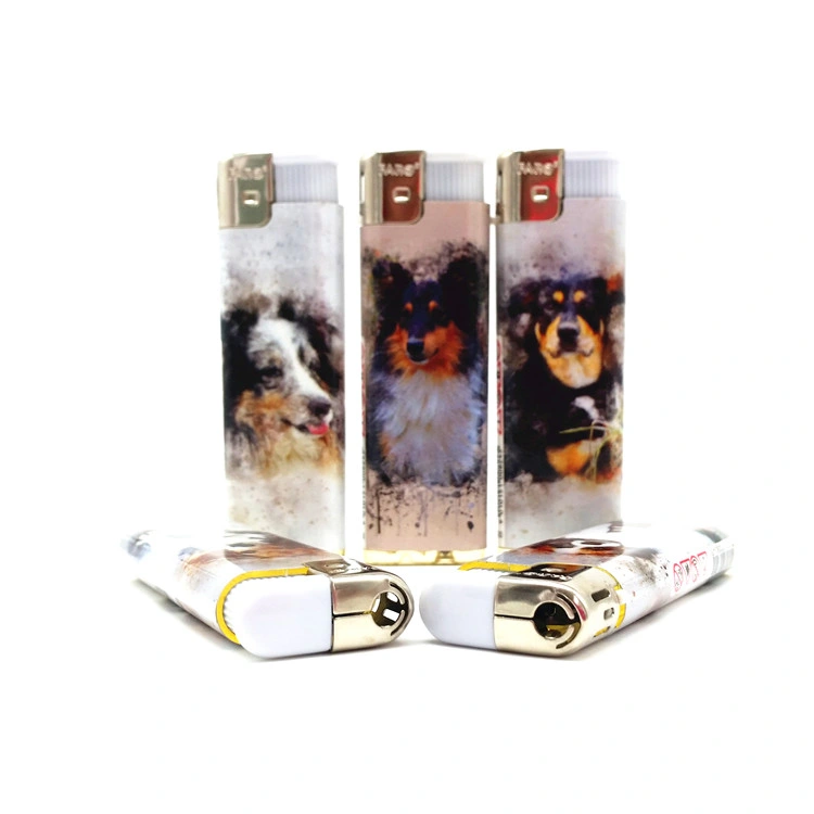 China Wholesale/Supplier Custom Cigarette Butane Gas Plastic Electric Disposable Lighter