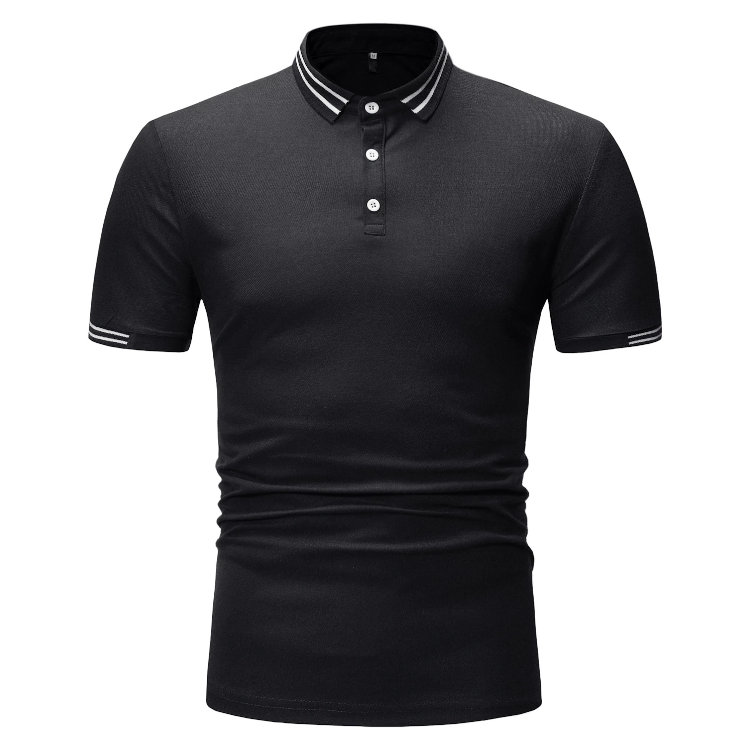 Fashion Wholesale Men's Summer New Splicing Short Sleeve Casual Golf T Shirts Bussiness Wear for Men Polo Shirts